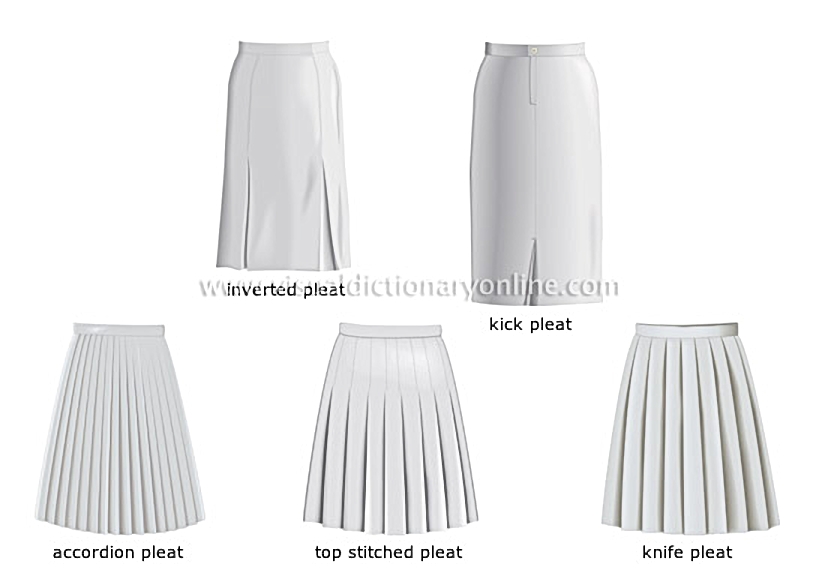 examples of pleats
