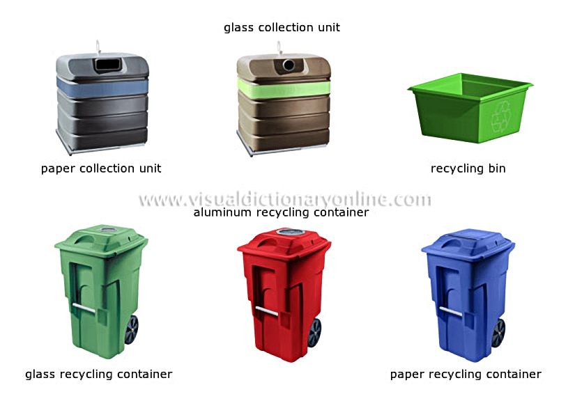 recycling containers