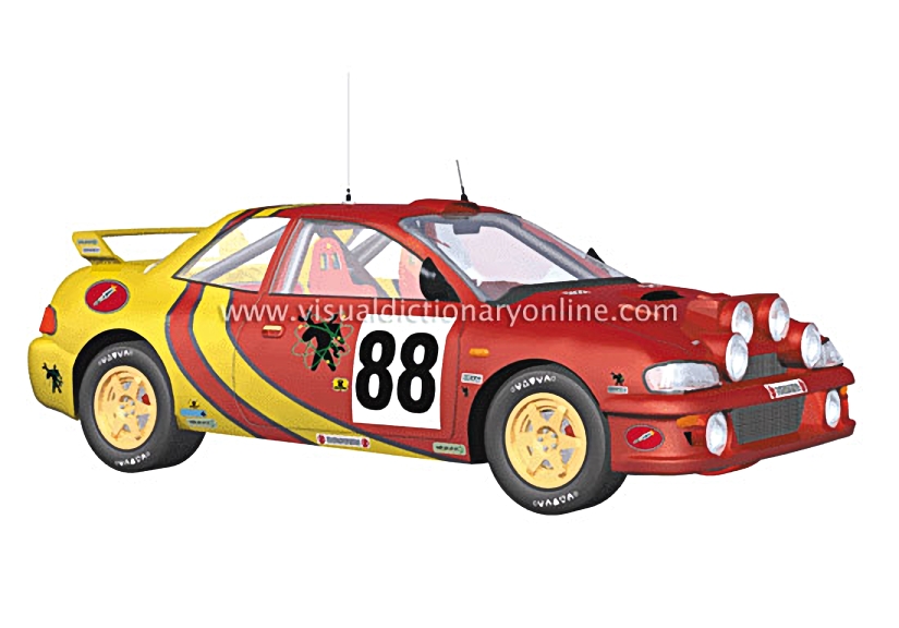 rally car