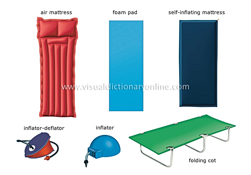 bed and mattress
